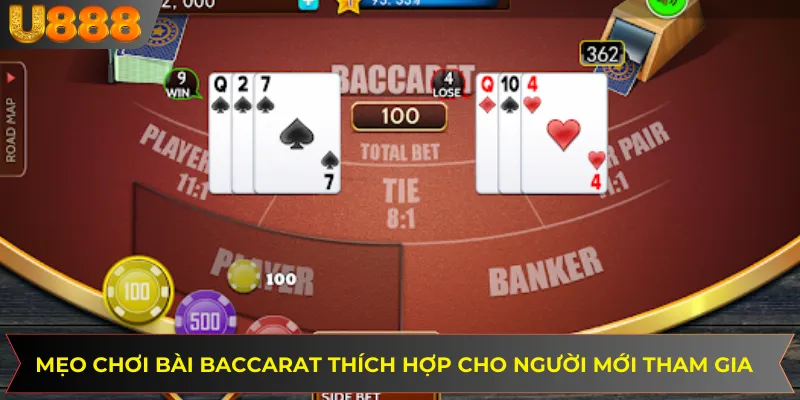 Mẹo chơi bài Baccarat thích hợp cho cả người mới tham gia